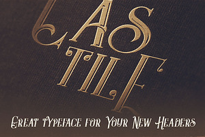 Castile - Display Font