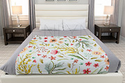 Minky Blanket Mockup on Bed #VH08, a Product Mockup by JENLYNN Stock Shop (Thumbnail 4 of 6)