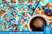holiday dog breeds mega bundle, an Animal Illustration by TanuschArts (Thumbnail 15 of 24)