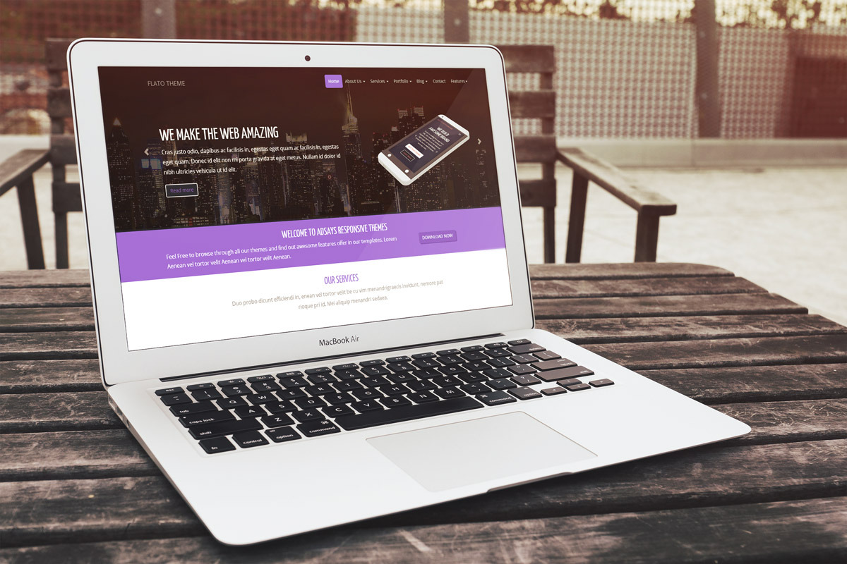 Flato Corporate & Business Theme, a Bootstrap Template by Responsive Business Theme (Photo 2 of 4)
