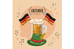 oktober fest celebration lettering, an Illustration by studiogstock