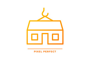 Modular home pixel perfect gradient