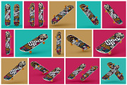 Skateboard Mockup Set, a Product Mockup by Deeplab (Thumbnail 2 of 17)