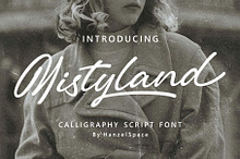 Mistyland - Calligraphy Script Font