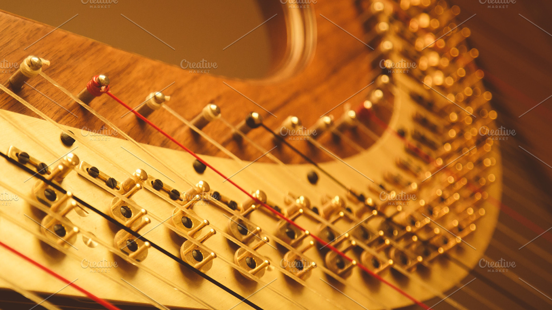 Harp - Close Up, an Arts & Entertainment Photo by Arketype
