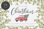 Cute Country Christmas, an Illustration by bhldesigns (Thumbnail 1 of 7)