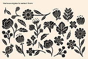 Blossom Clipart Bundle, an Object Illustration by ClayStudio (Thumbnail 6 of 7)