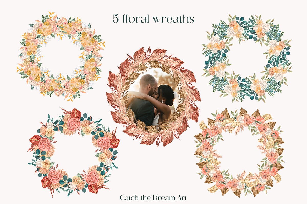 WILD BOHEME Wedding Creator, a Decorative Illustration by Catch the Dream Art (Photo 13 of 20)