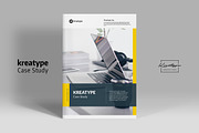 Kreatype Case Study, a Brochure Template by Kreatype Studio (Thumbnail 1 of 12)