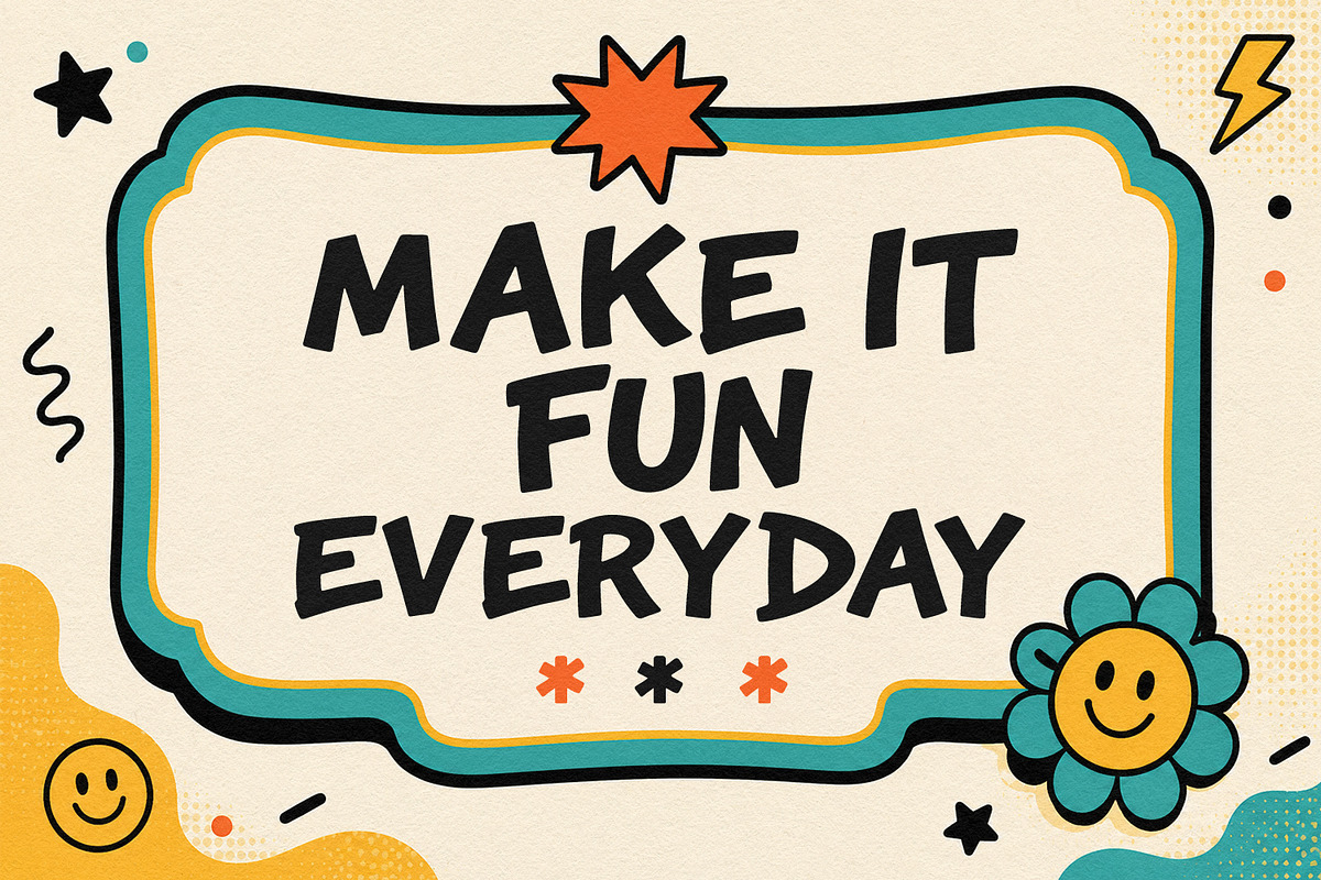 Chetabi Playful Bold Display Font, a Sans Serif Font by Maulana Creative (Photo 2 of 7)
