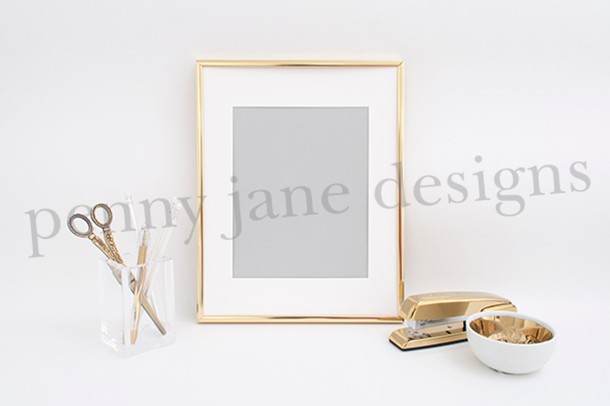 Gold Frame Styled Stock Photo #F102, a Print Template by Stock Photo Studio