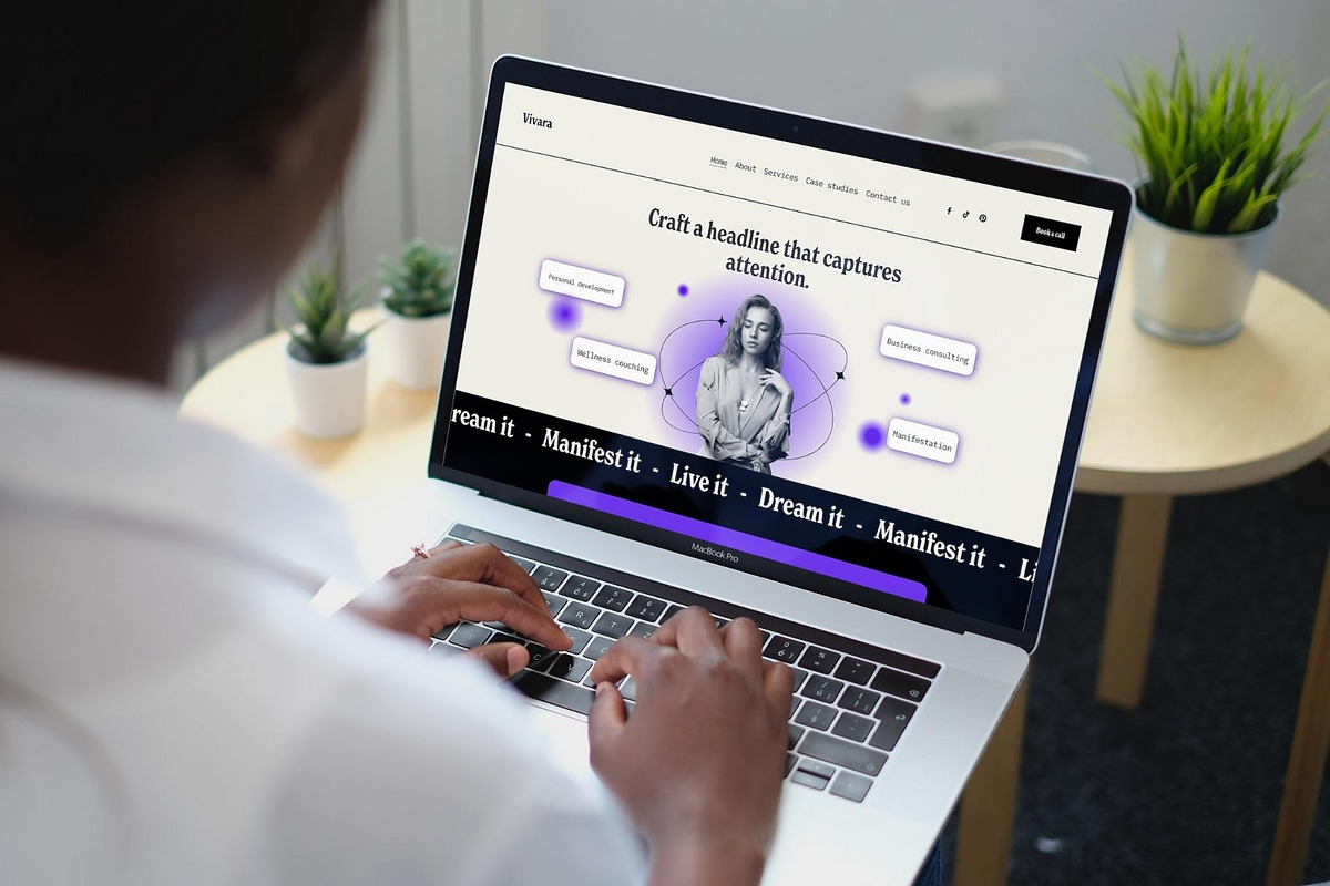 Squarespace website template, a Squarespace Template by Ciel Lumiere (Photo 8 of 11)