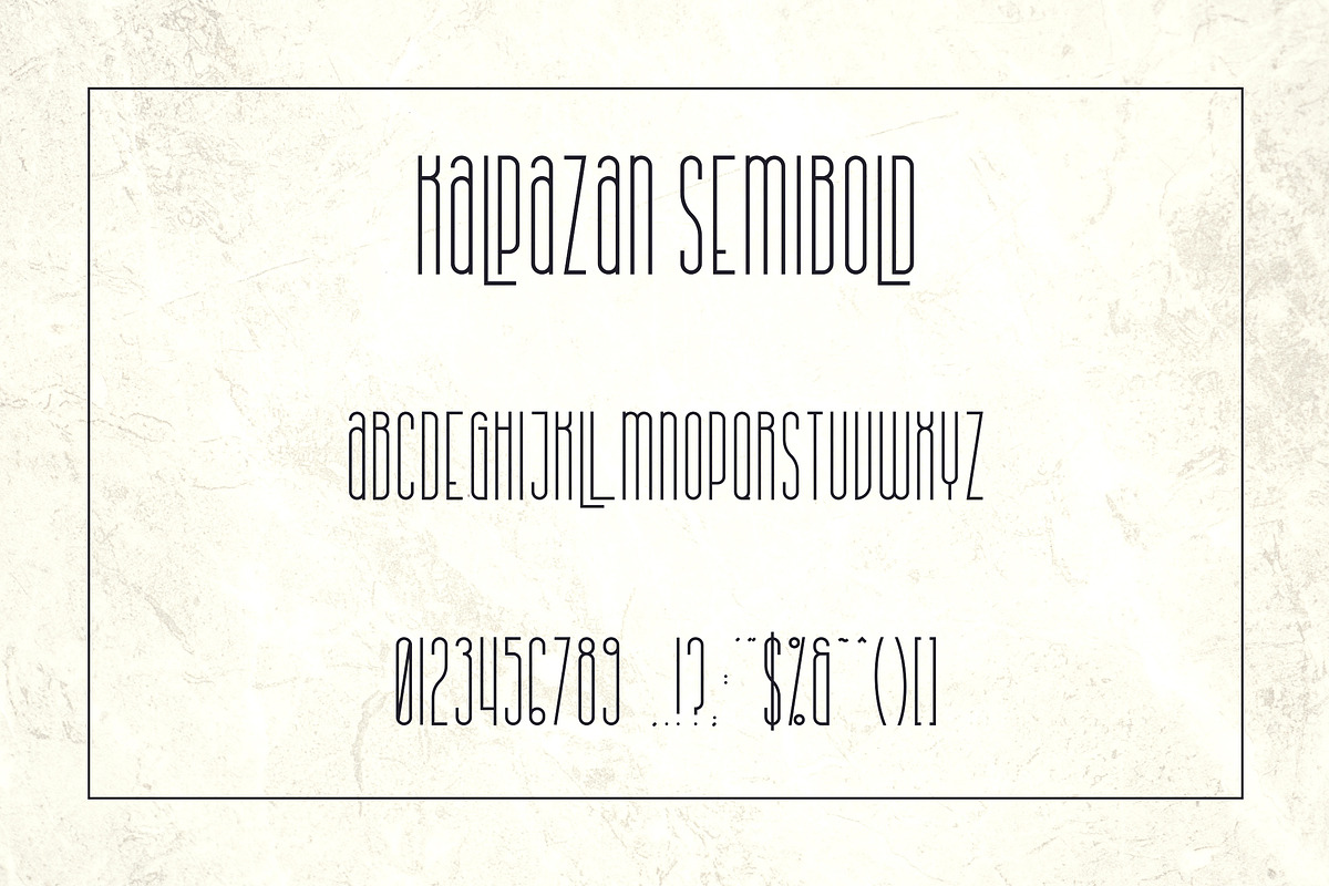 Kalpazan font family -50%, a Sans Serif Font by VP Fonts (Photo 10 of 13)