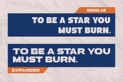 Second Time - Bold and Expanded Font, a Sans Serif Font by RagamKata (Thumbnail 2 of 10)
