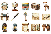 Planner Clipart Bundle, an Illustration by Designking (Thumbnail 3 of 5)