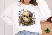 Spring Peeking Animals Clipart, an Illustration by Craft Nest (Thumbnail 9 of 12)