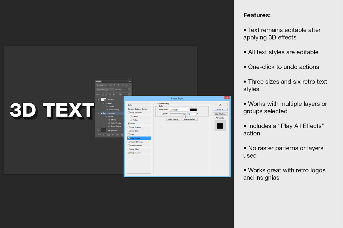 3D Retro Text Creator preview 5