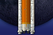Artemis II moon mission fantasy repr, an Education Illustration by frizio (Thumbnail 2 of 3)