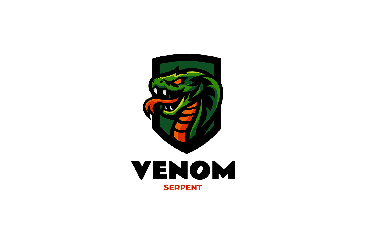 Mascot Snake Venom Logo Design, a Branding & Logo Template by Artnivora.Std
