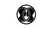 couple initial circle monogram, an Illustration by Amazin_art (Thumbnail 31 of 31)