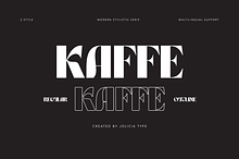 Kaffe | Psychedelic Typefaces