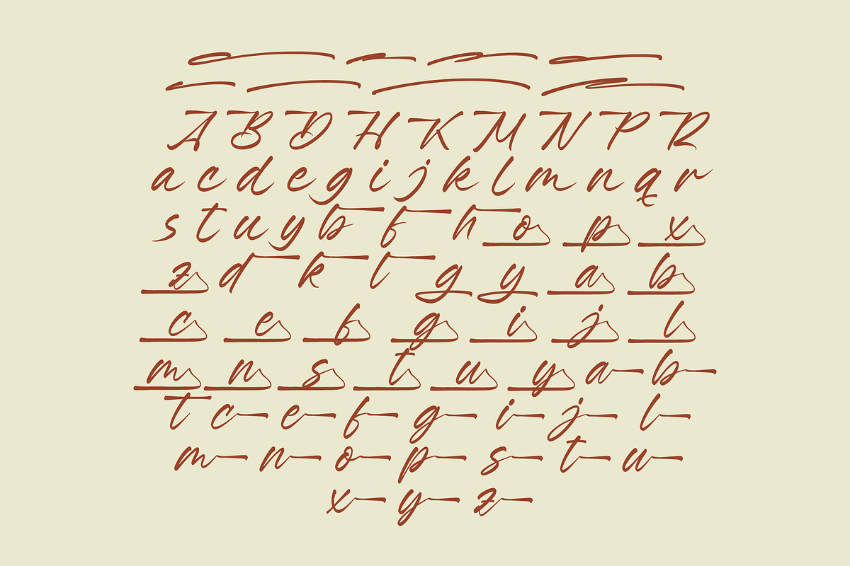 Esylon Sparted Bold Brush Type Font, a Script Font by Letterena Studios Script (Photo 16 of 20)