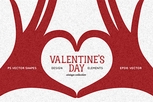 Valentine's Day Design Elements