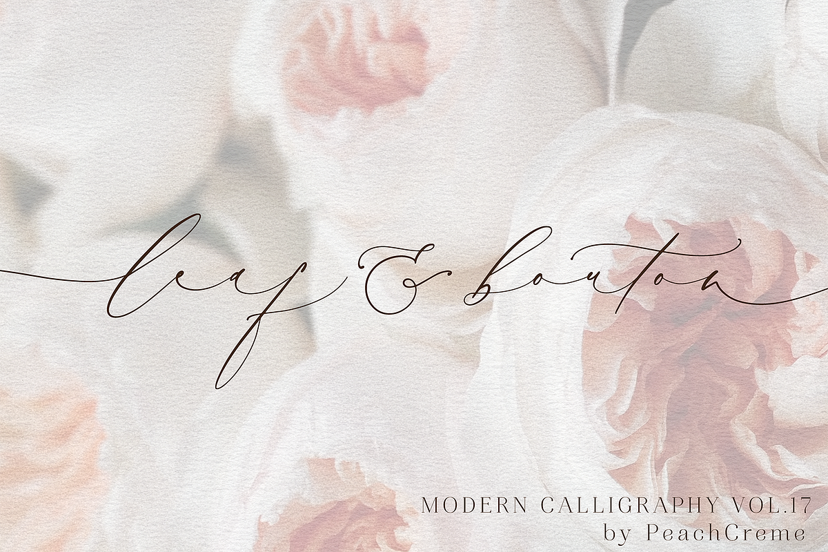 Breathe Poetry // Modern Calligraphy, a Script Font by PeachCreme (Photo 27 of 33)
