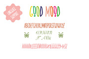 GOOD MOOD handwritten font, a Sans Serif Font by PudraART (Thumbnail 3 of 5)