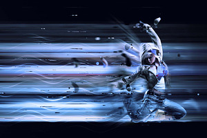 Run Motion Effect Photoshop Action