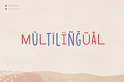 Modern Society | An Irregular Sans, a Sans Serif Font by Ayca Atalay (Thumbnail 8 of 10)