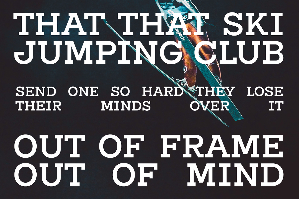 Slaab Font Family 45 Styles, a Slab Serif Font by That That Creative (Photo 10 of 13)