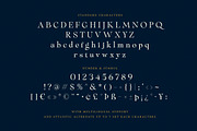 Sparky Dream - Curly Stylish Serif, a Serif Font by Letterhend Studio (Thumbnail 6 of 11)