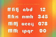Bright Giftak Retro Display Font, a Serif Font by timelesstype.co (Thumbnail 18 of 20)