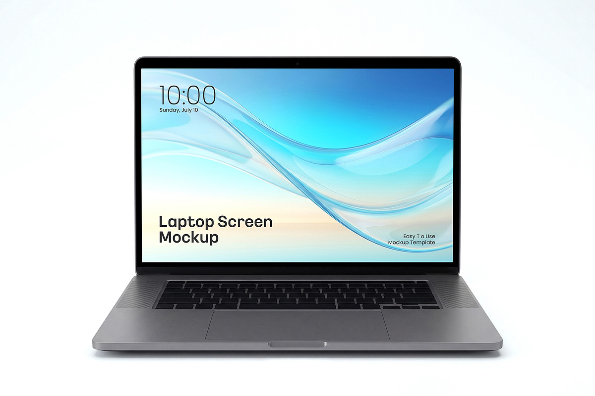 Laptop Macbook Screen Mockup Bundle, a Mac Mockup by graphypix (Photo 10 of 14)
