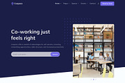 Cospace - Coworking Template, a Bootstrap Template by shreethemes (Thumbnail 2 of 5)