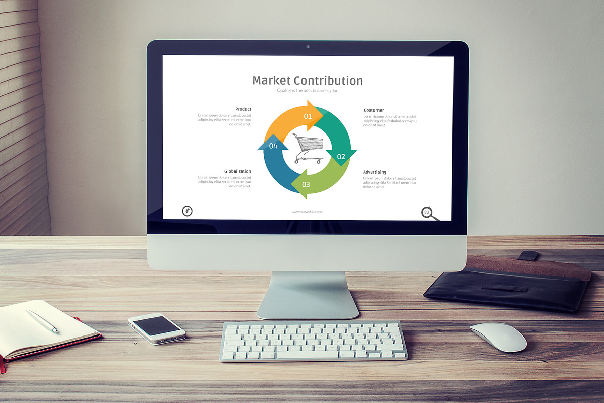 BUNDLE | Powerpoint Template, a Presentation Template by DesignCorner (Photo 2 of 7)