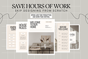 Airbnb Welcome Book Canva Template, a Stationery Template by Anna Design Studio (Thumbnail 8 of 10)