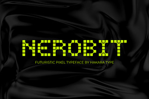 Nerobit - Pixel Typeface