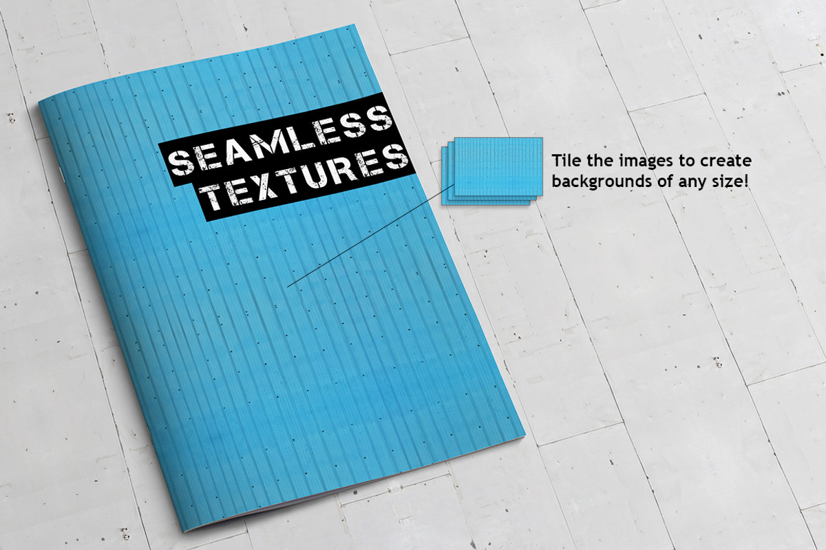 10 Seamless Metal Textures preview 3