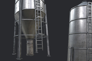 Farm Silo 4 PBR