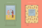 Geometric Life - Beach Activities, a Person Illustration by Léo Alexandre (Thumbnail 14 of 16)