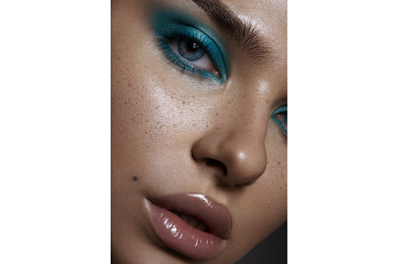 Beautiful woman with perfect skin on, a Person Photo by korabkova