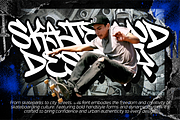 Wildstar Shoter Urban Graffiti Font, a Handwritten Font by Ronny Studio (Thumbnail 6 of 9)