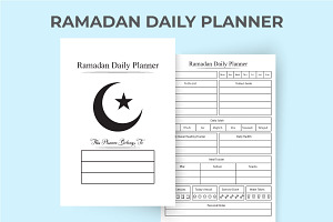 Ramadan Daily Task Planner Template