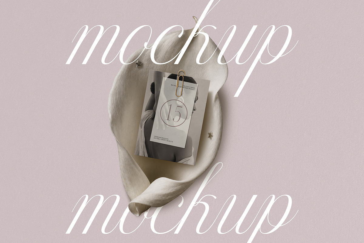 The Vellum Room Mockup Collection, an Advertising Mockup by Muse Mockups (Photo 2 of 14)