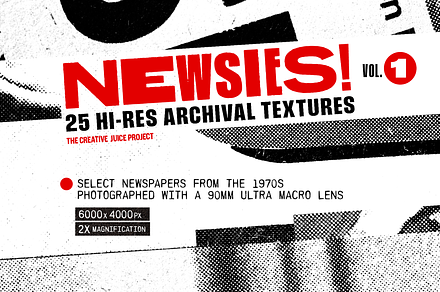 Newsies!, a Texture Graphic by Creative Juice Project