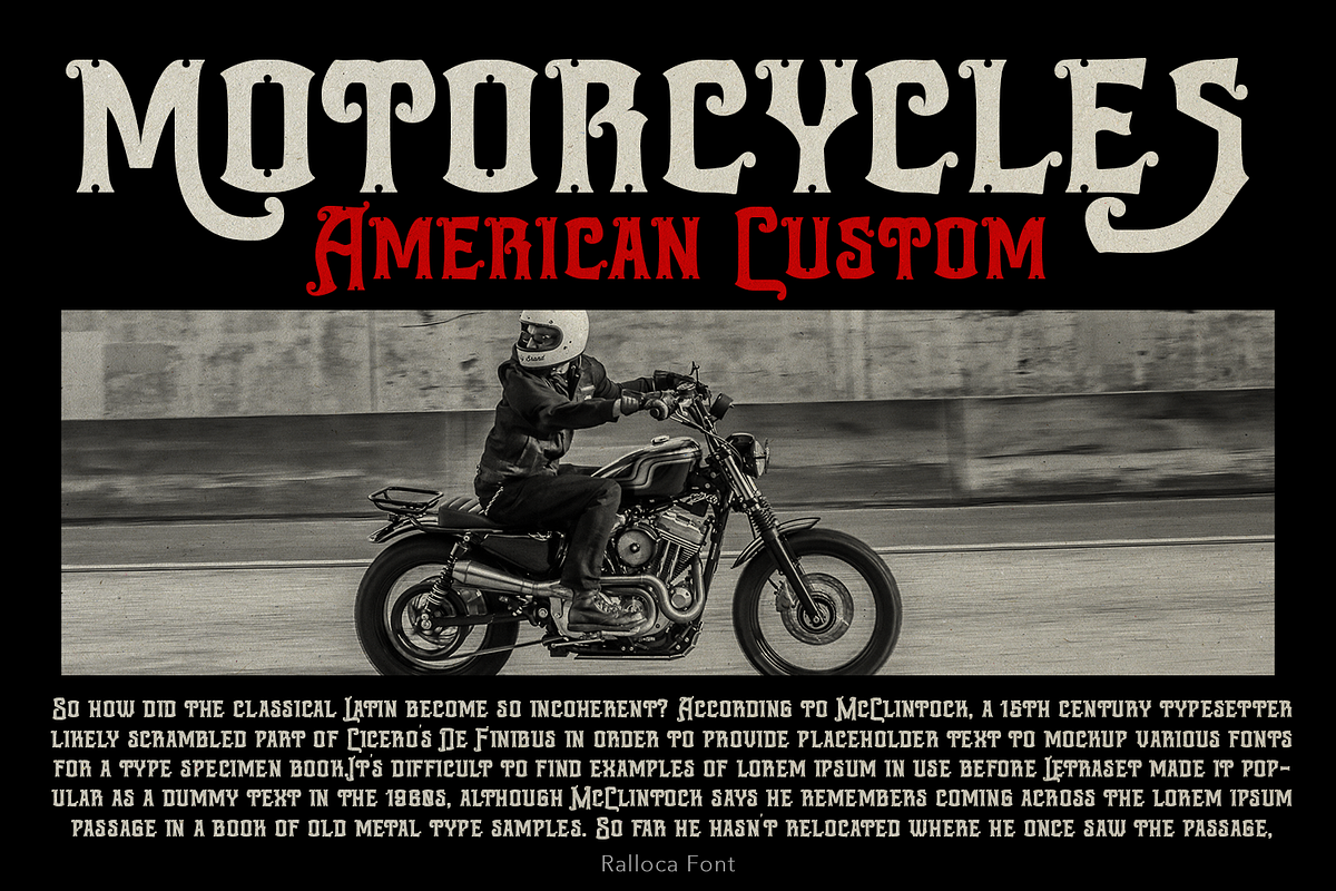 Ralloca Victorian Font, a Serif Font by TypeClassHeroes (Photo 15 of 15)