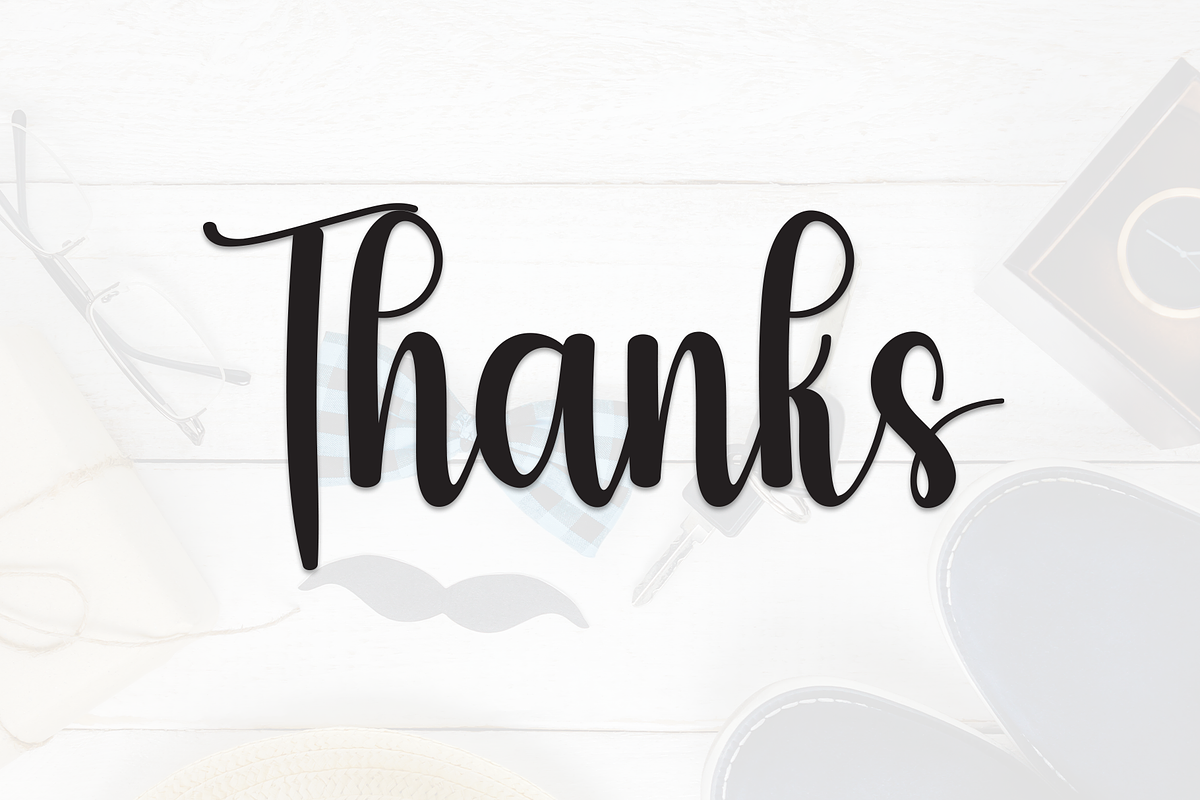 Outfit Father | Script Font, a Handwritten Font by Scratchones (Photo 9 of 9)
