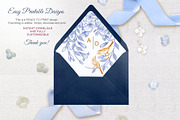 Love birds Envelope Liners, an Invitation Template by Shwet Art (Thumbnail 1 of 7)